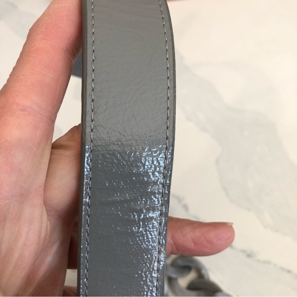 Trendy Patent and Chunky Chain Belt - Picture 10 of 12